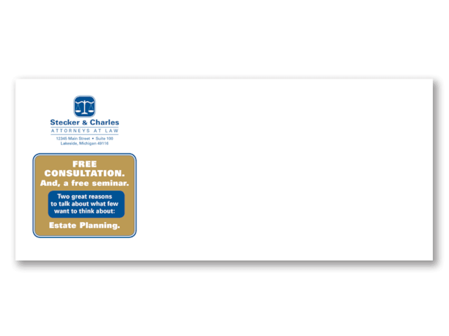 Law firm envelope