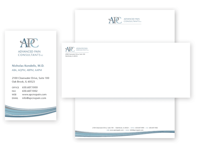 Physician Custom Stationery Design