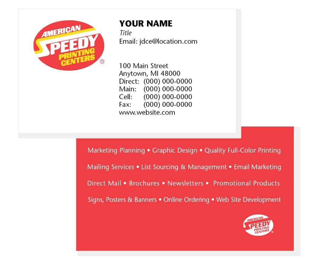 Business Center, Print and Marketing Services